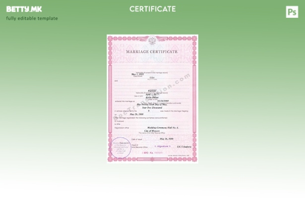 модерен стил Русија Vital евиденција канцеларија на Москва шаблон сертификат за