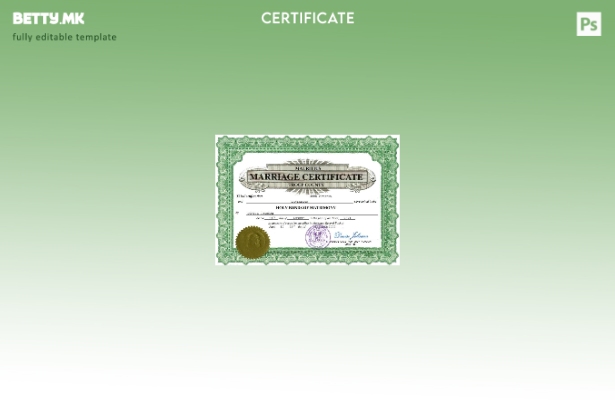 модерен стил извод од маурициус за венчавка Шаблон за Word и PDF