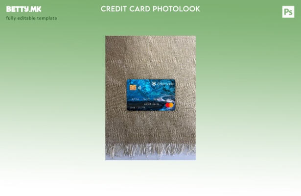 Модерен стил Исланд Arion мастер карта photolook преден шаблон