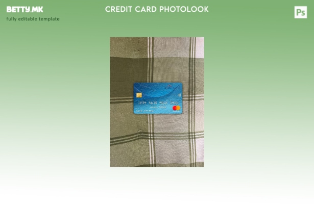 Модерен стил Италија Citibank mastercard photolook пред шаблон