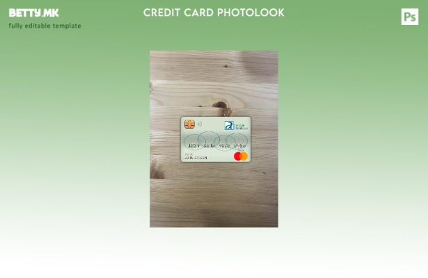 Модерен стил Камерун Atlantic bank главна дебитна картичка photolook пред шаблон