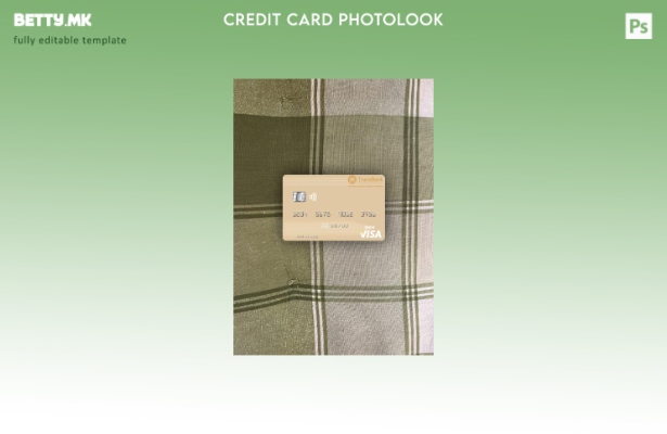 Модерен стил Монголија TransBank of Mongolia виза дебитна картичка photolook пре