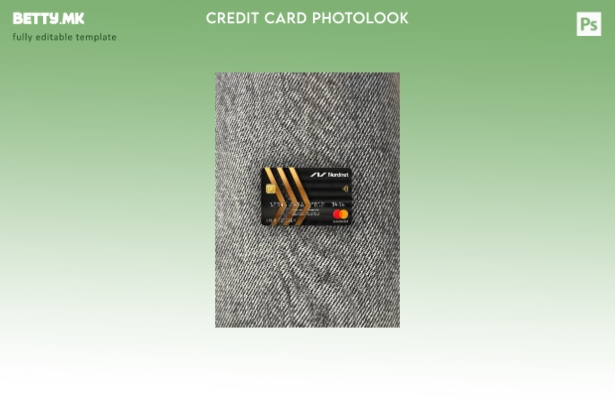 Модерен стил Шведска Nordnet AB банка мастеркард photolook преден шаблон