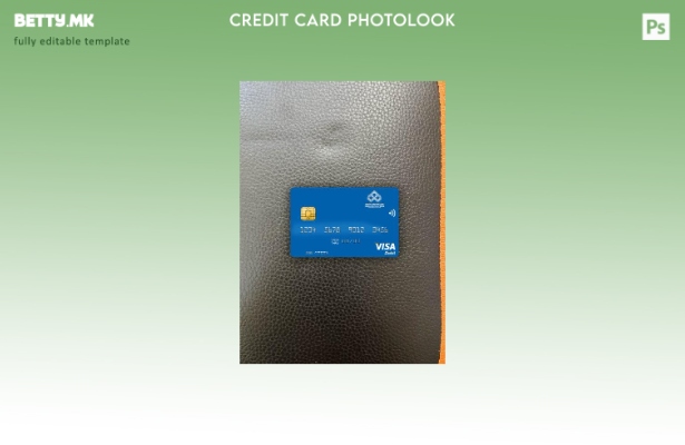 Модерен стил на Индија индиска прекуморска банка за виза за дебитна картичка со