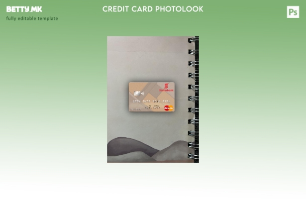 Модерен стил на предниот шаблон за фото изглед на мастер карта на Света Шкотска