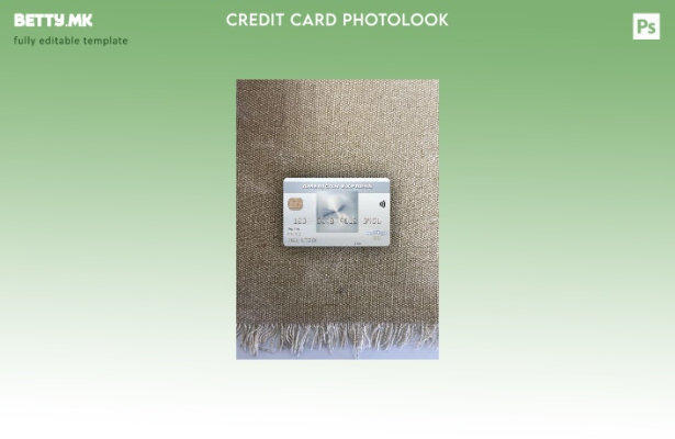 Модерен стил на USA Bank of New York Mellon AMEX за секојдневен шаблон за фотогр