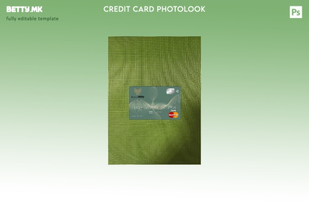 Модерен стил Angola Banco Yetu шаблон за преден изглед на мастер картичка на бан