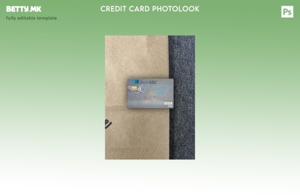 модерен стил Јордан Арапската банкарска корпорација (ABC) виза дебитна картичка