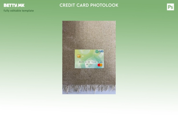 модерен стил Авганистан Интернационална банка мастер карта photolook преден шабл