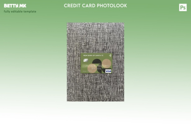 модерен стил Аргентина Нова банка на Санта Фе виза картичка photolook преден шаб