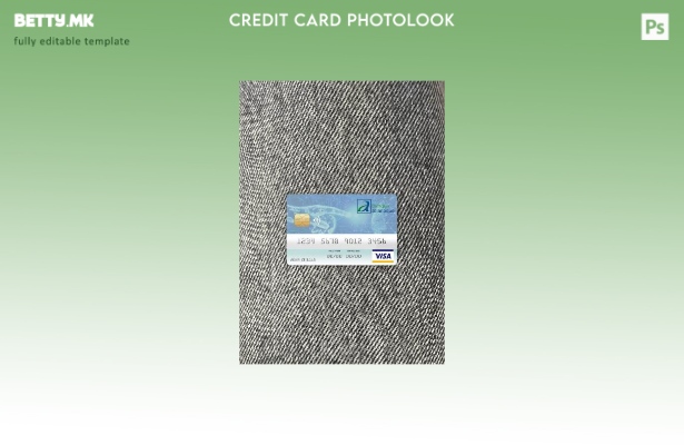 модерен стил Бенин Атлантик банка виза картичка photolook пред шаблон