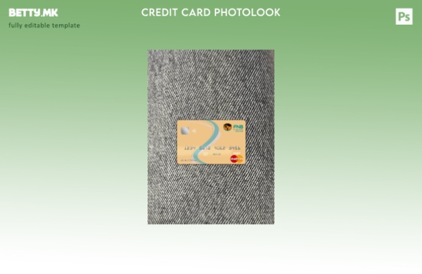 модерен стил Боцвана Прва национална банка шаблон фото изглед на главната картич