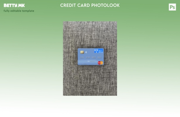 модерен стил Вануату Alpen Baruch Bank Limited преден шаблон за мастер картички