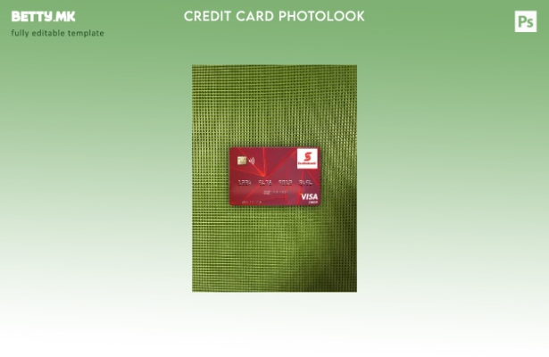 модерен стил Гвајана банка на Нова Шкотска виза дебитна картичка photolook преде
