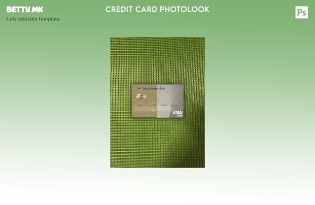 модерен стил Гвинеја Банка Ислмаике де Гвинеја виза за дебитна картичка со фото