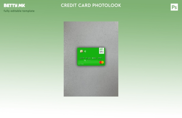 модерен стил Гвинеја Бисао Banco Da Africa Ocidental Mastercard photolook преден