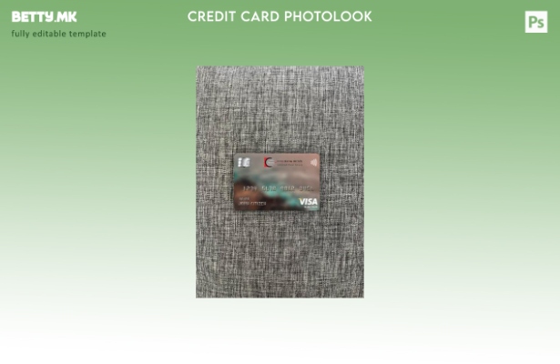 модерен стил Екваторска Гвинеја CCEI банка виза електронска картичка photolook п