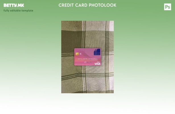 модерен стил Етиопија Дашен банка виза дебитна картичка photolook пред шаблон