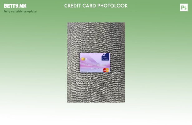 модерен стил Етиопија Дашен банка мастер картички фото изглед преден шаблон