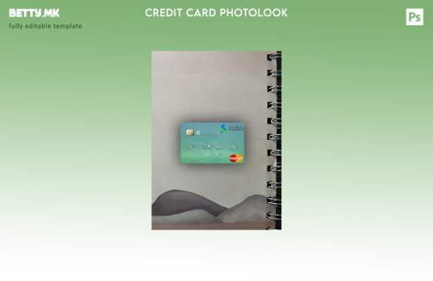 модерен стил Зимбабве Стандарден чартер шаблон за фото изглед на мастеркард