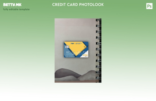 модерен стил Израел Првата меѓународна банка виза електронска картичка photolook