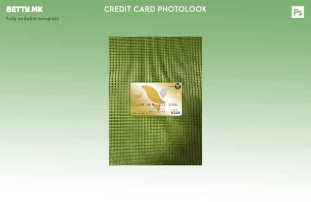 модерен стил Камбоџа Acleda банка виза картичка photolook пред шаблон