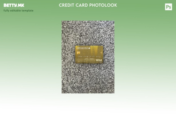 модерен стил Кувајт Комерцијална банка виза златна картичка виза златна картичка