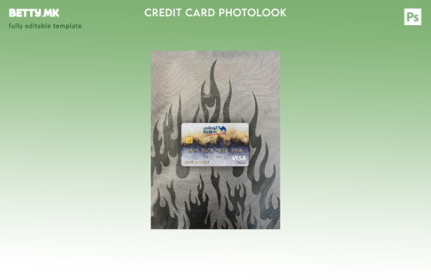 модерен стил Кувајт Националната банка виза класичен шаблон фото изглед на карти