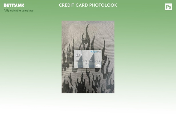 модерен стил Либерија пристап банка виза дебитна картичка photolook предниот шаб