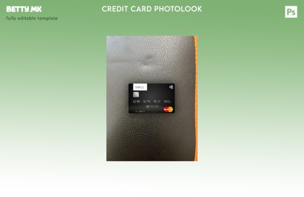 модерен стил Лихтенштајн Валартис банка мастер карта photolook преден шаблон