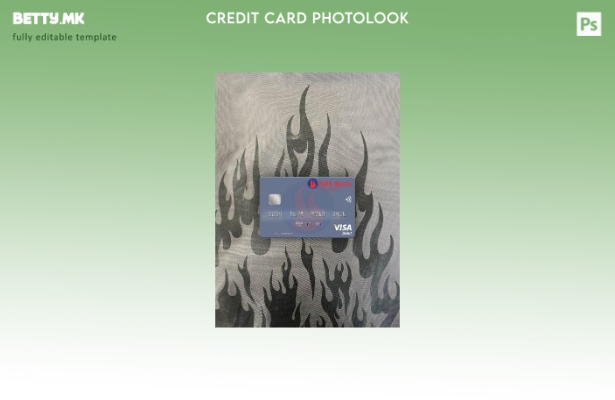 модерен стил Малави NBS банка виза дебитна картичка photolook пред шаблон