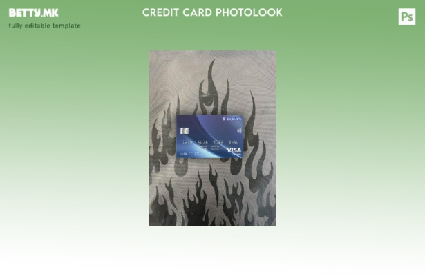 модерен стил Непал банка Непал виза класичен шаблон за фотографски изглед на кар