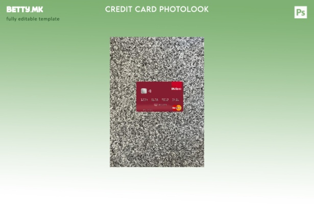 модерен стил Норвешка BN Bank ASA преден шаблон за мастер картички со фото изгле