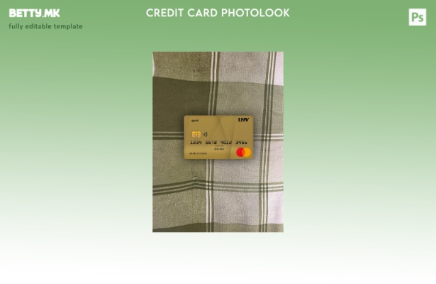 модерен стил Обединетото Кралство LHV банка мастеркард златен photolook преден ш