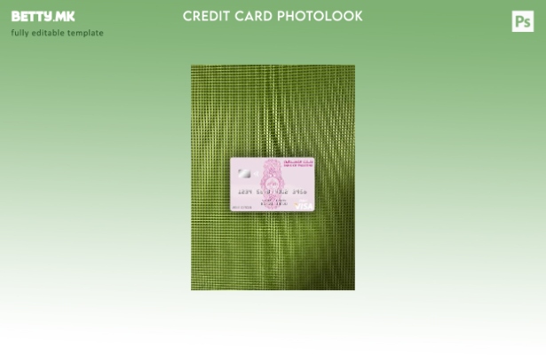 модерен стил Палестинска банка на Палестина за виза за дебитна картичка photoloo