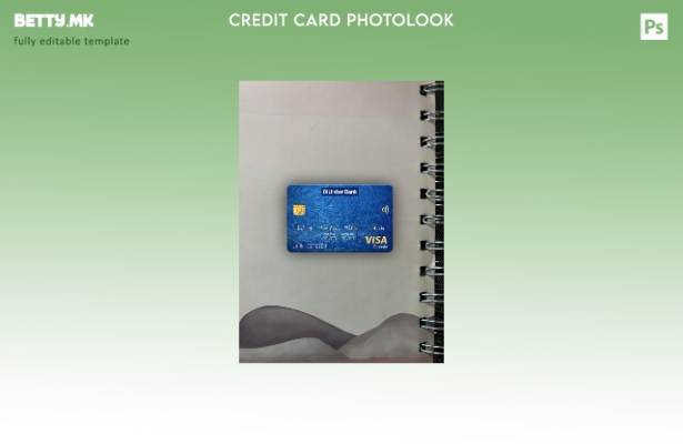 модерен стил Република Ирска Алстер банка виза класична картичка photolook преде