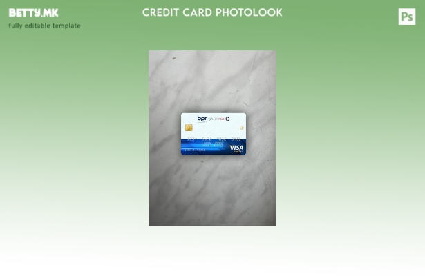 модерен стил Руанда BPR банка виза електронска картичка photolook пред шаблон