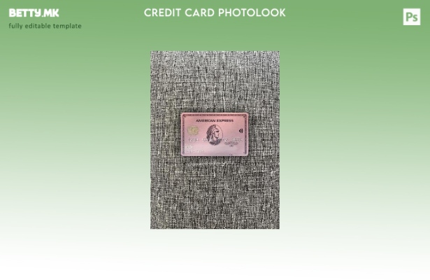 модерен стил САД Indiana Centier банка AMEX розово злато картичка photolook пред