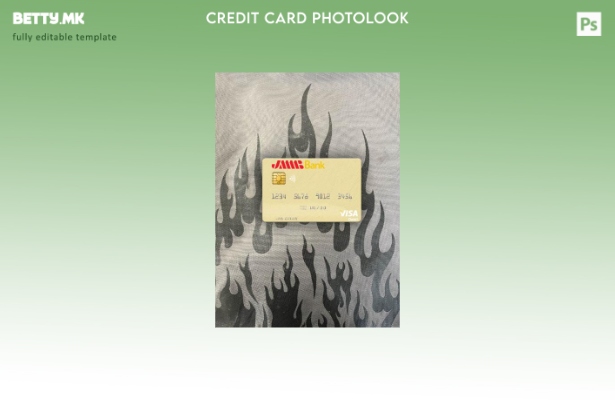 модерен стил Тунис JMMB банка виза дебитна картичка photolook пред шаблон