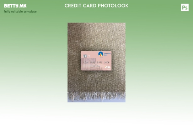 модерен стил Уганда Centenary банка виза дебитна картичка photolook пред шаблон