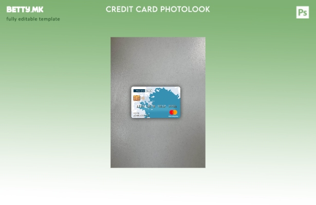 модерен стил Финска Danske bank mastercard photolook преден шаблон