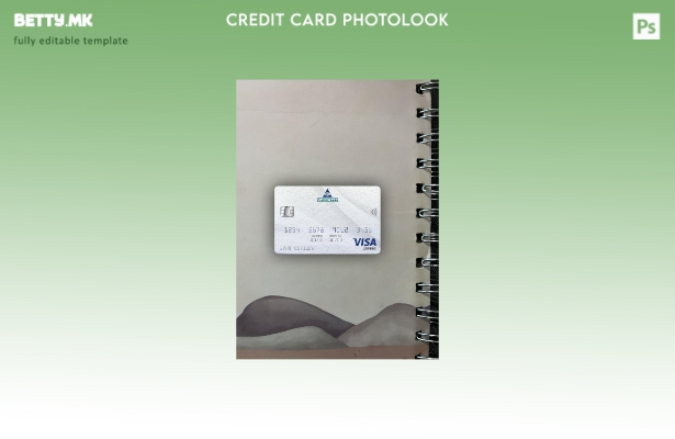 модерен стил Црна Гора Атласмонт банка виза класичен шаблон за фото изглед на ка