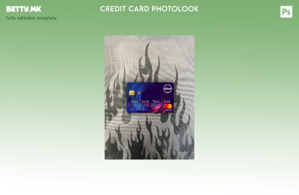 модерен стил во Јужна Африка ABSA банка мастеркард photolook преден шаблон