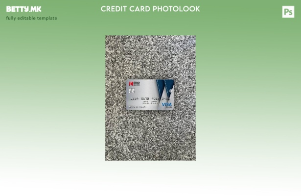 модерен стил на Обединетото Кралство Metro Bank виза класичен шаблон за фотограф