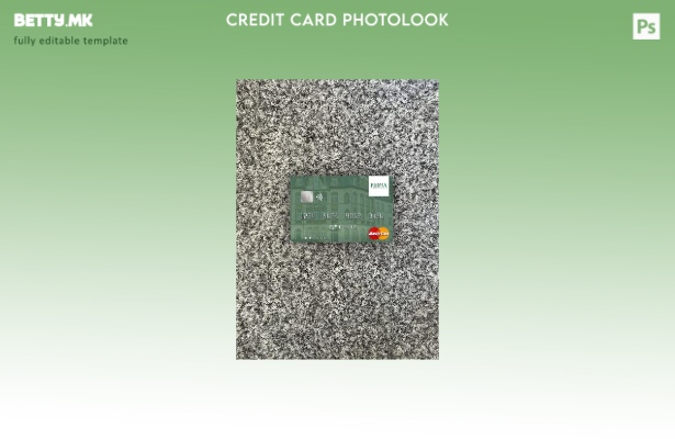 модерен стил на предниот шаблон за фото изглед на мастеркарта на луксембуршката