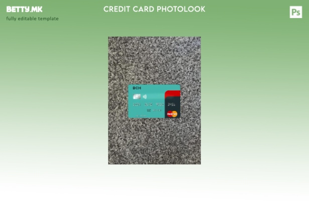 модерен стил Angola Banco Comercial do Huambo mastercard photolook преден шаблон