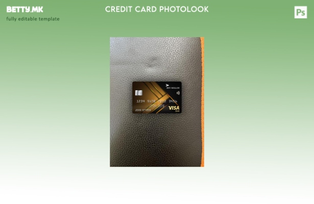 модерен стил USA Bank of New York Mellon виза златна картичка photolook пред шаб