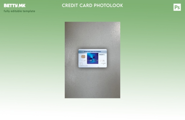 модерен стил USA Truist Bank Blue Cash Everyday® картичка од предниот шаблон AME