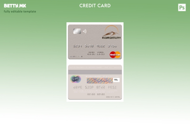 Модерен стил Туркменистан Garagum IJSB шаблон за мастер картички