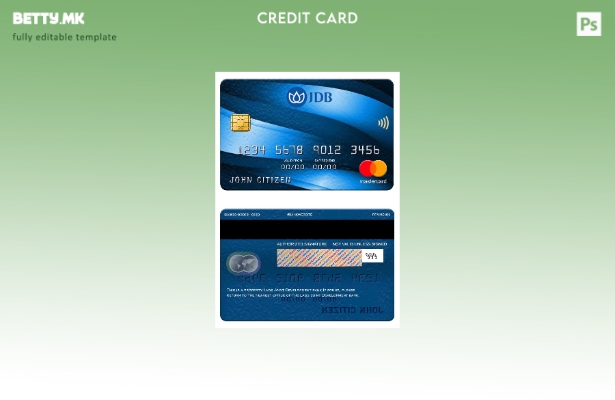 Модерен стил Шаблон за мастер картички на Заедничката банка за развој на Лаос